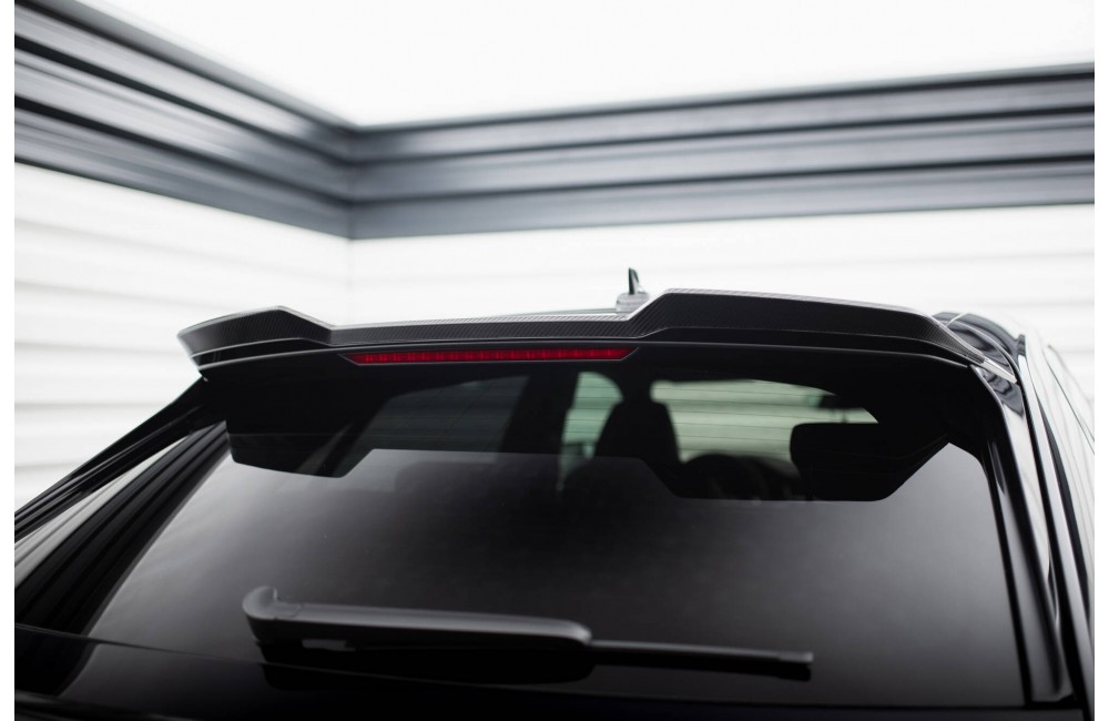 Prepreg Carbon Fiber Tailgate Spoiler (Upper) Audi RSQ8 Mk1 Prepreg Carbon Fiber Tailgate Spoiler (Upper) Audi RSQ8 Mk1