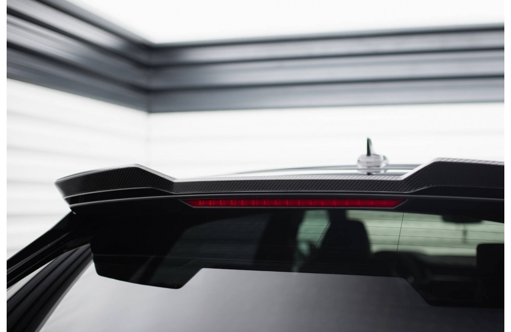 Prepreg Carbon Fiber Tailgate Spoiler (Upper) Audi RSQ8 Mk1 Prepreg Carbon Fiber Tailgate Spoiler (Upper) Audi RSQ8 Mk1