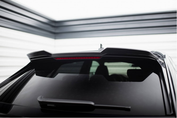 Prepreg Carbon Fiber Tailgate Αεροτομή (Άνω) Audi RSQ8 Mk1 Facelift
