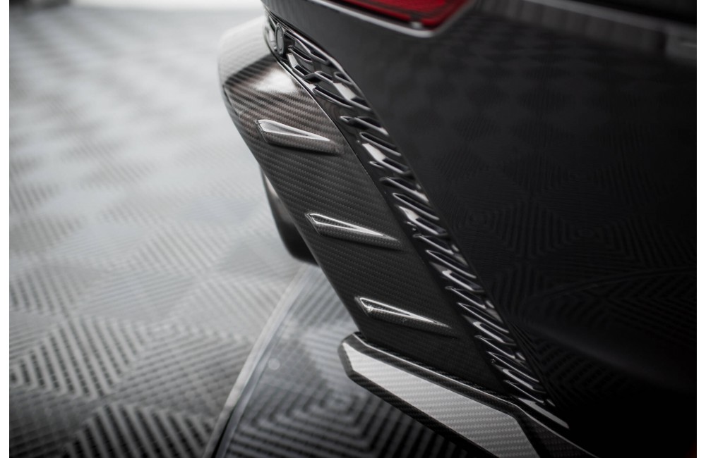 Prepreg Carbon Fiber Rear Diffuser Audi RSQ8 Mk1