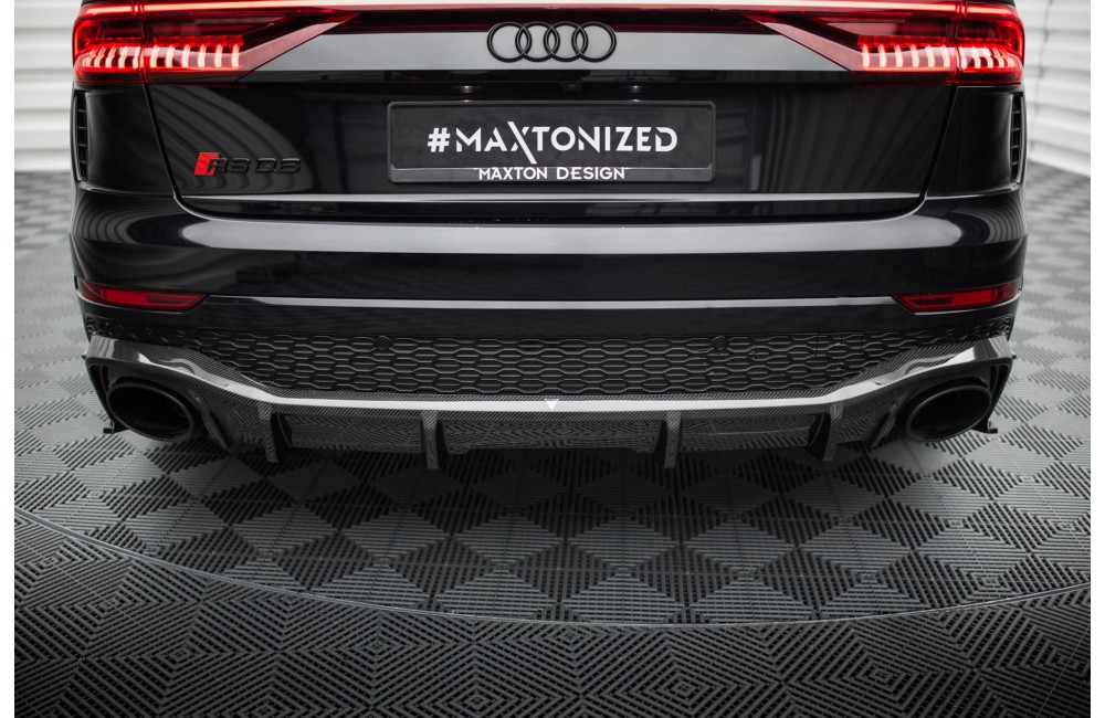 Prepreg Carbon Fiber Rear Diffuser Audi RSQ8 Mk1