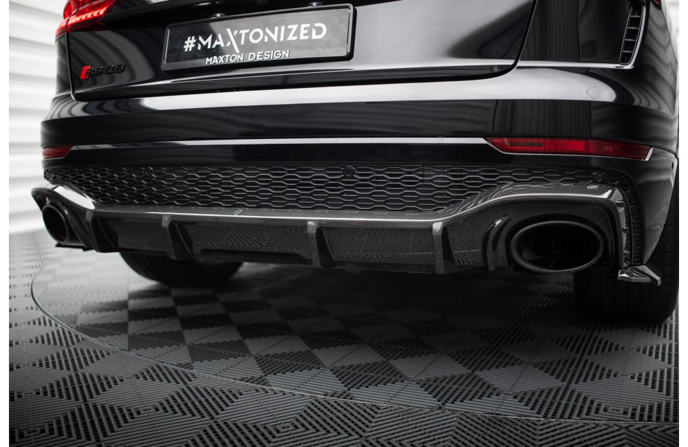 Prepreg Carbon Fiber Rear Diffuser Audi RSQ8 Mk1