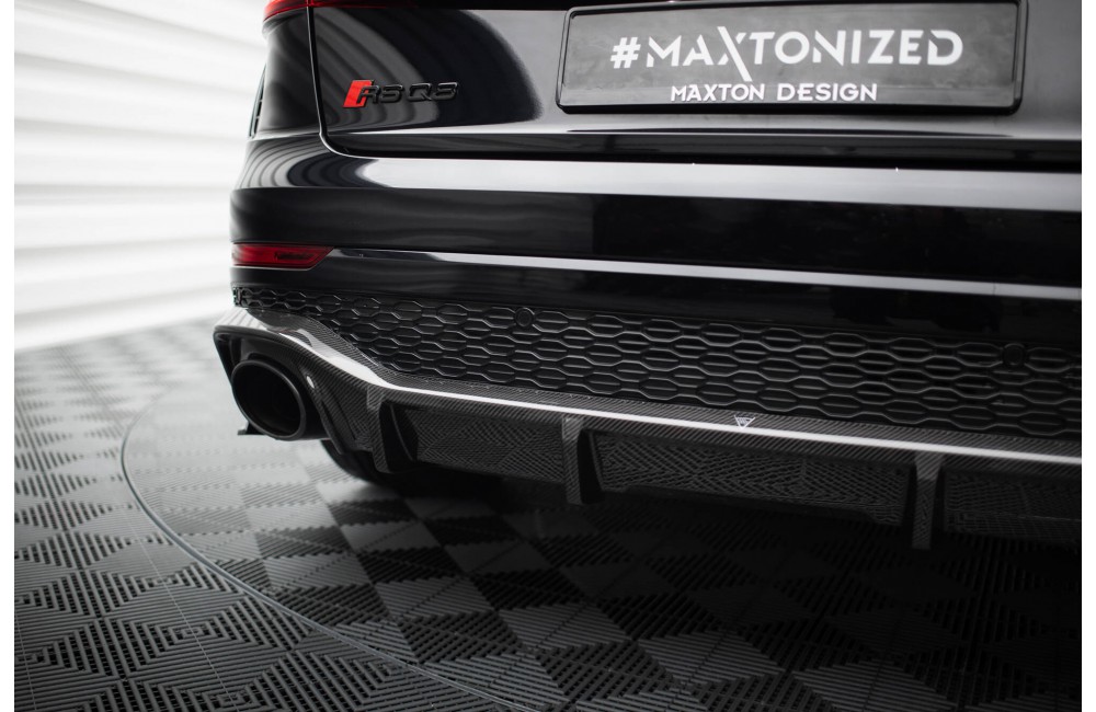 Prepreg Carbon Fiber Rear Diffuser Audi RSQ8 Mk1