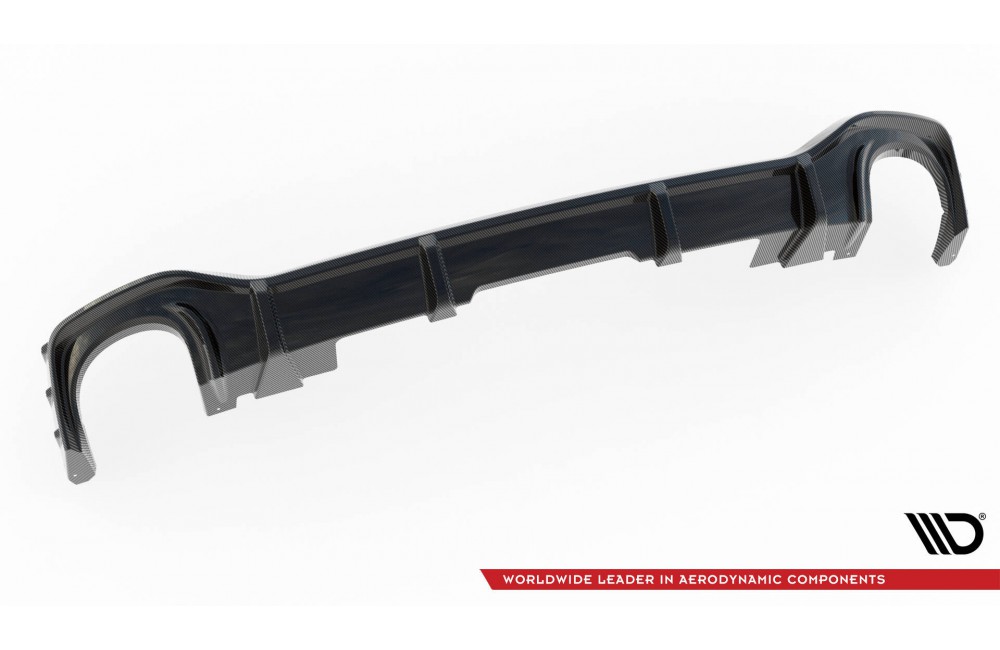 Prepreg Carbon Fiber Rear Diffuser Audi RSQ8 Mk1