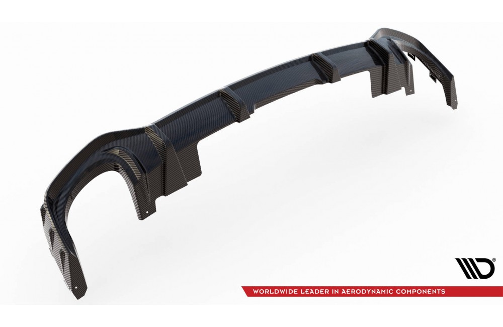 Prepreg Carbon Fiber Rear Diffuser Audi RSQ8 Mk1