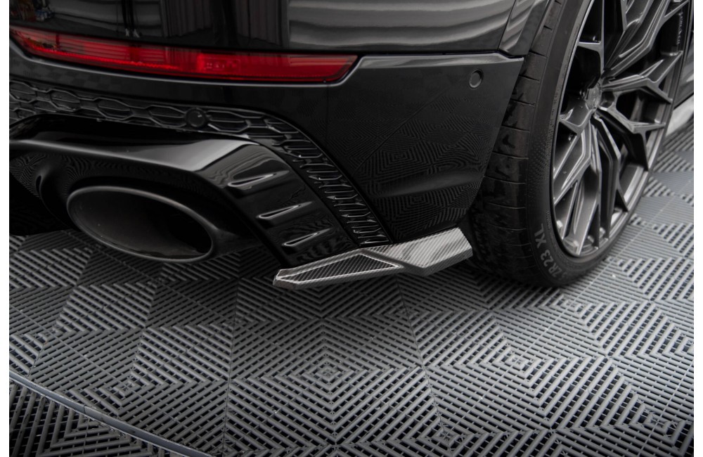 Prepreg Carbon Fiber Rear Side Splitters Audi RSQ8 Mk1 Prepreg Carbon Fiber Rear Side Splitters Audi RSQ8 Mk1