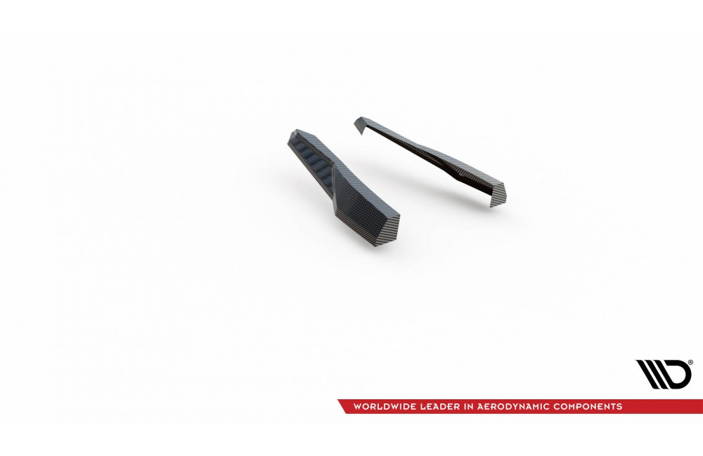 Prepreg Carbon Fiber Rear Side Splitters Audi RSQ8 Mk1 Prepreg Carbon Fiber Rear Side Splitters Audi RSQ8 Mk1