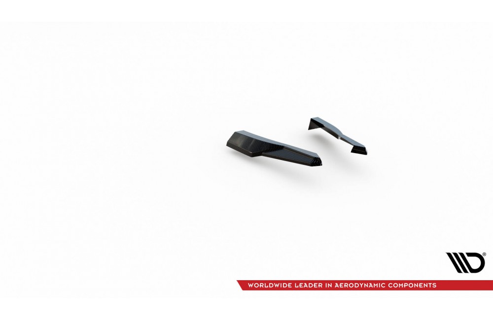 Prepreg Carbon Fiber Rear Side Splitters Audi RSQ8 Mk1 Prepreg Carbon Fiber Rear Side Splitters Audi RSQ8 Mk1