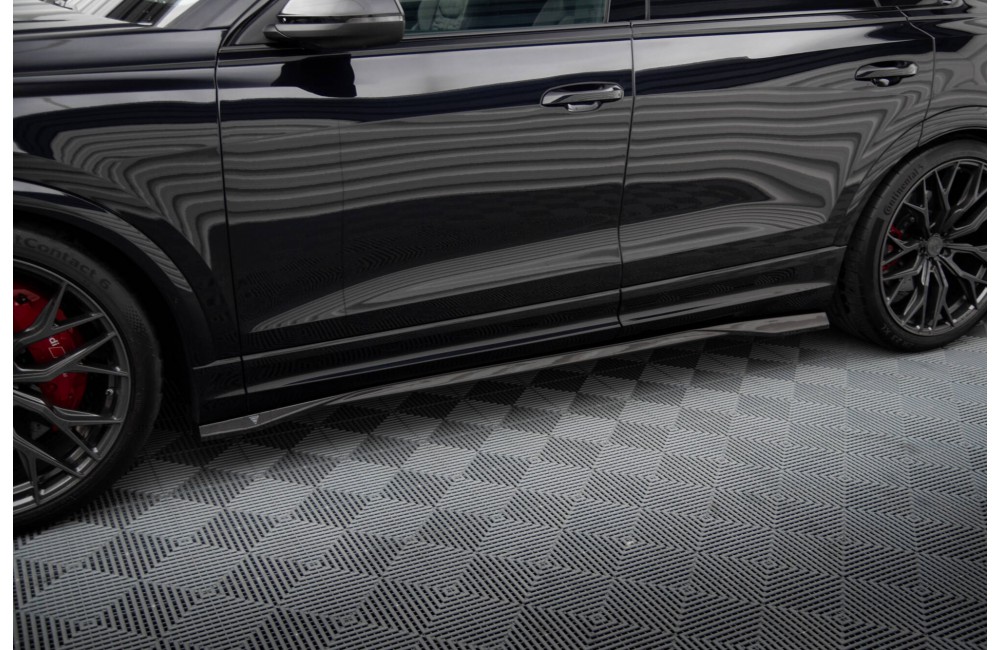 Prepreg Carbon Fiber Side Skirts Audi RSQ8 Mk1 Prepreg Carbon Fiber Side Skirts Audi RSQ8 Mk1