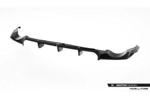 Prepreg Carbon Fiber Rear Splitter (with vertical bars) Audi RSQ8 Mk1 Facelift