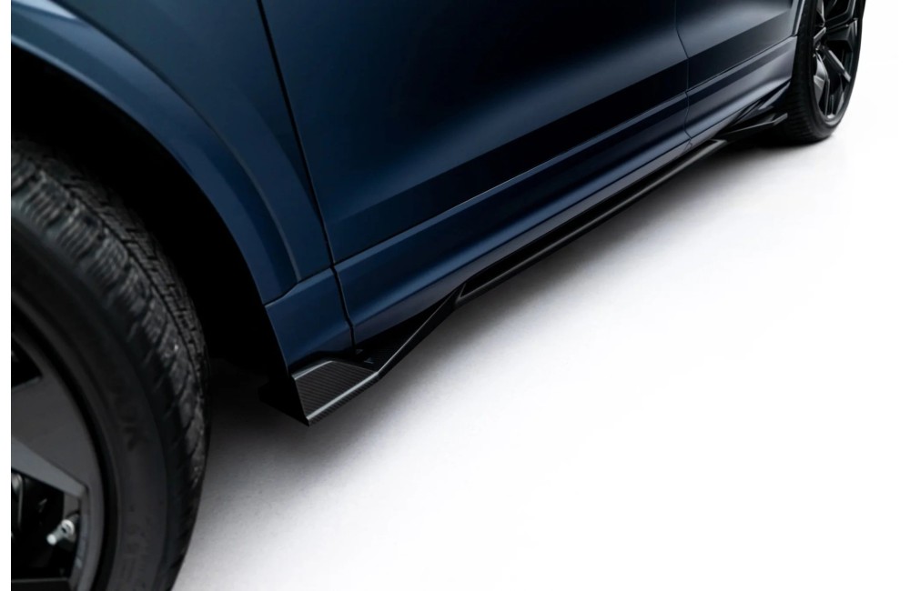 Prepreg Carbon Fiber Side Skirts Audi RSQ8 Mk1 Facelift