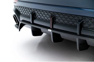 Set of Prepreg Carbon Fiber Splitters Audi RSQ8 Mk1 Facelift