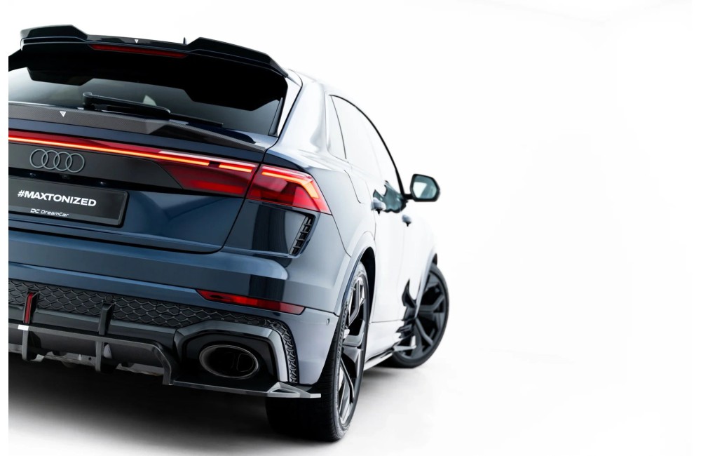 Set of Prepreg Carbon Fiber Splitters Audi RSQ8 Mk1 Facelift