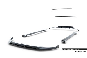 Set of Prepreg Carbon Fiber Splitters Audi RSQ8 Mk1 Facelift