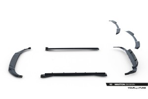 Set of Prepreg Carbon Fiber Splitters Audi RSQ8 Mk1 Facelift