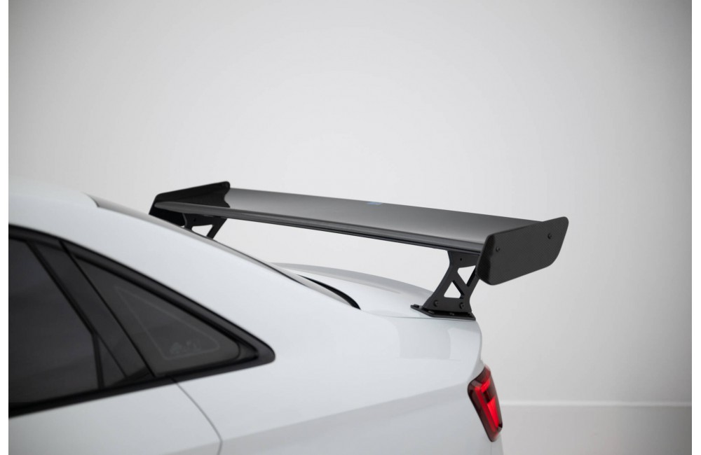 Carbon Spoiler With External Brackets Uprights Audi A3 / A3 S-Line / S3 / RS3 Sedan 8V / 8V Facelift Carbon Spoiler With External Brackets Uprights Audi A3 / A3 S-Line / S3 / RS3 Sedan 8V / 8V Facelift