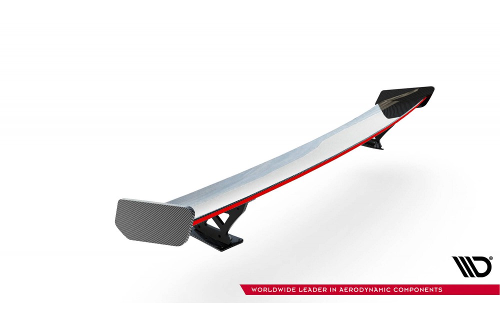 Carbon Spoiler With External Brackets Uprights + LED Audi A3 / A3 S-Line / S3 / RS3 Sedan 8V / 8V Facelift Carbon Spoiler With External Brackets Uprights + LED Audi A3 / A3 S-Line / S3 / RS3 Sedan 8V / 8V Facelift