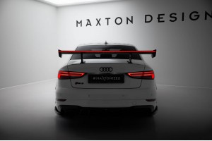 Carbon Spoiler With Internal Brackets Uprights + LED Audi A3 / A3 S-Line / S3 / RS3 Sedan 8V / 8V Facelift Carbon Spoiler With Internal Brackets Uprights + LED Audi A3 / A3 S-Line / S3 / RS3 Sedan 8V / 8V Facelift