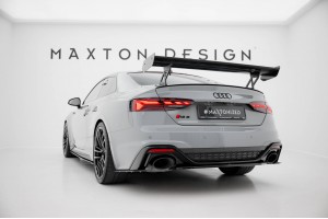 Carbon Spoiler With External Brackets Uprights V.1 Audi A5 / A5 S-Line / S5 / RS5 Coupe F5 / F5 Facelift Carbon Spoiler With External Brackets Uprights V.1 Audi A5 / A5 S-Line / S5 / RS5 Coupe F5 / F5 Facelift