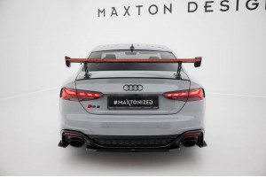 Carbon Spoiler With External Brackets Uprights V.2 + LED Audi A5 / A5 S-Line / S5 / RS5 Coupe F5 / F5 Facelift Carbon Spoiler With External Brackets Uprights V.2 + LED Audi A5 / A5 S-Line / S5 / RS5 Coupe F5 / F5 Facelift