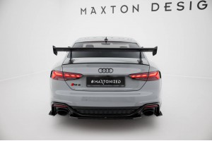 Carbon Spoiler With Upper Swan Mounting Audi A5 / A5 S-Line / S5 / RS5 Coupe F5 / F5 Facelift Carbon Spoiler With Upper Swan Mounting Audi A5 / A5 S-Line / S5 / RS5 Coupe F5 / F5 Facelift