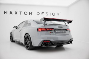 Carbon Spoiler With Upper Swan Mounting + LED Audi A5 / A5 S-Line / S5 / RS5 Coupe F5 / F5 Facelift Carbon Spoiler With Upper Swan Mounting + LED Audi A5 / A5 S-Line / S5 / RS5 Coupe F5 / F5 Facelift