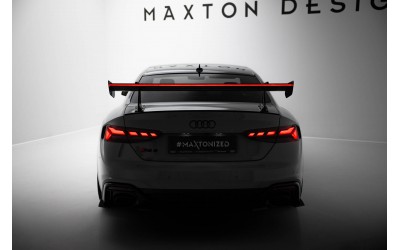 Carbon Spoiler With Upper Swan Mounting + LED Audi A5 / A5 S-Line / S5 / RS5 Coupe F5 / F5 Facelift
