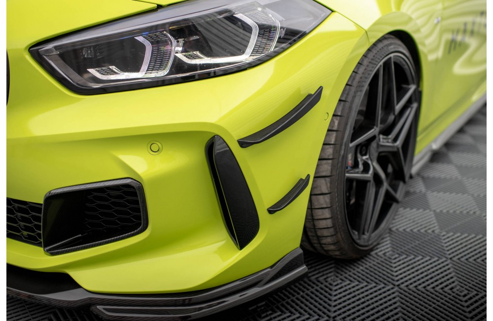 Carbon Fiber Front Bumper Wings (Canards) Prepreg BMW 1 M-Pack / M135i / 128ti F40 Carbon Fiber Front Bumper Wings (Canards) Prepreg BMW 1 M-Pack / M135i / 128ti F40