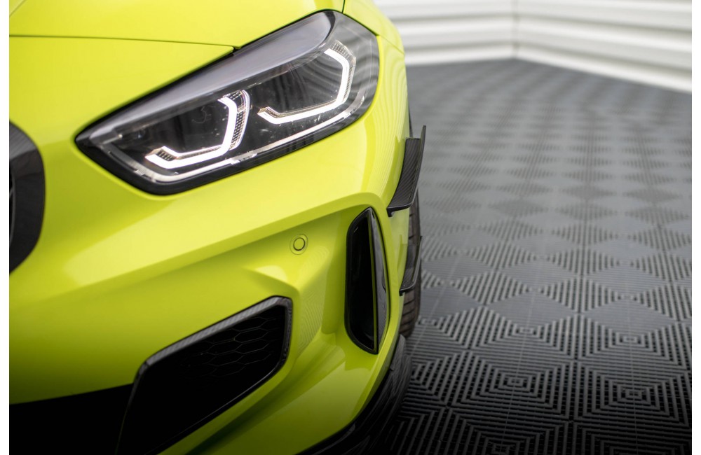 Carbon Fiber Front Bumper Wings (Canards) Prepreg BMW 1 M-Pack / M135i / 128ti F40 Carbon Fiber Front Bumper Wings (Canards) Prepreg BMW 1 M-Pack / M135i / 128ti F40