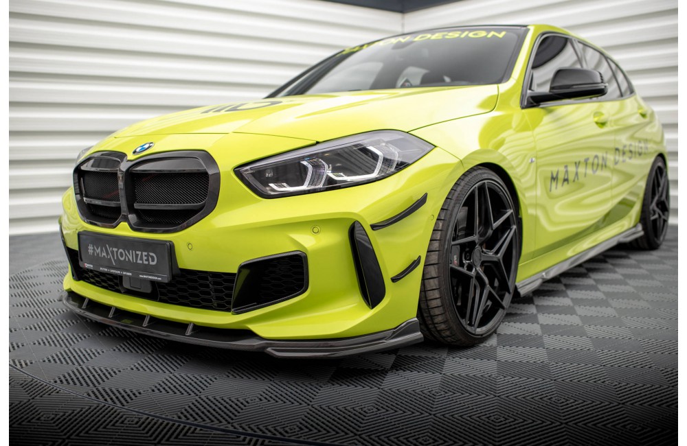 Carbon Fiber Front Bumper Wings (Canards) Prepreg BMW 1 M-Pack / M135i / 128ti F40 Carbon Fiber Front Bumper Wings (Canards) Prepreg BMW 1 M-Pack / M135i / 128ti F40
