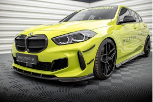 Carbon Fiber Front Bumper Wings (Canards) Prepreg BMW 1 M-Pack / M135i / 128ti F40 Carbon Fiber Front Bumper Wings (Canards) Prepreg BMW 1 M-Pack / M135i / 128ti F40