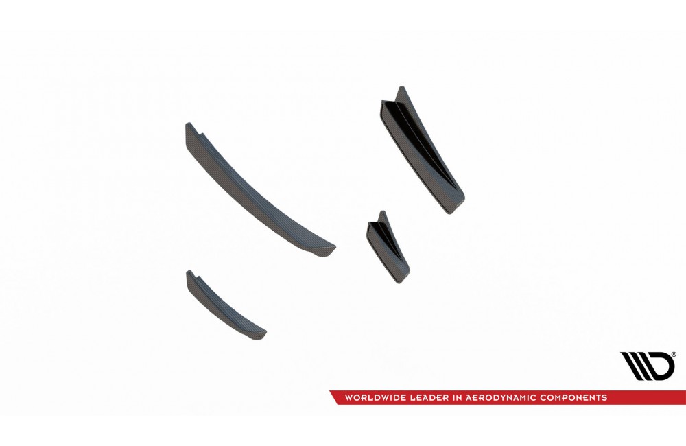 Carbon Fiber Front Bumper Wings (Canards) Prepreg BMW 1 M-Pack / M135i / 128ti F40 Carbon Fiber Front Bumper Wings (Canards) Prepreg BMW 1 M-Pack / M135i / 128ti F40