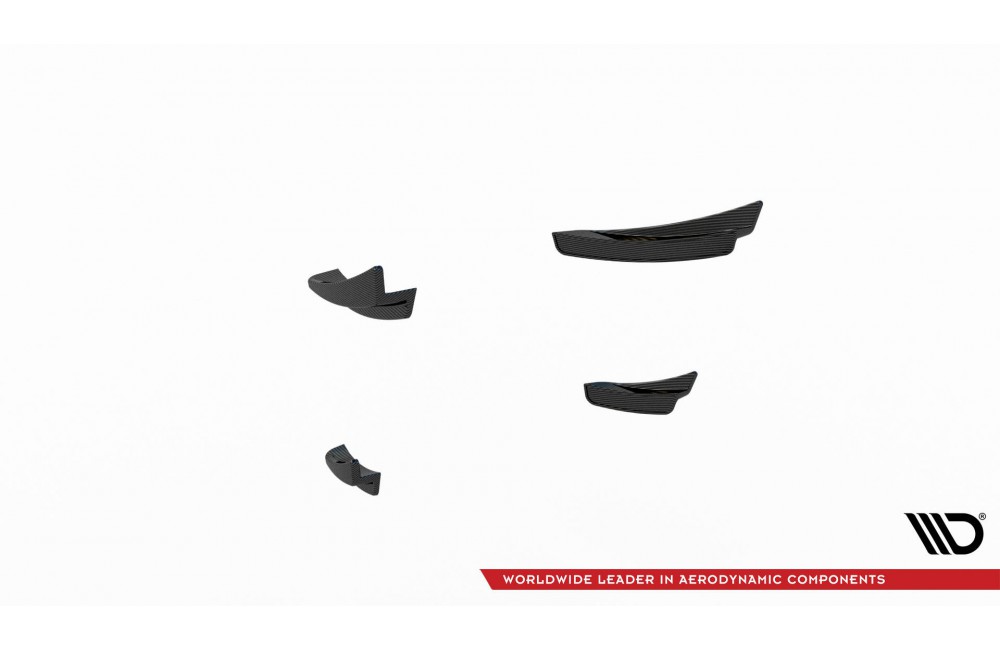 Carbon Fiber Front Bumper Wings (Canards) Prepreg BMW 1 M-Pack / M135i / 128ti F40 Carbon Fiber Front Bumper Wings (Canards) Prepreg BMW 1 M-Pack / M135i / 128ti F40
