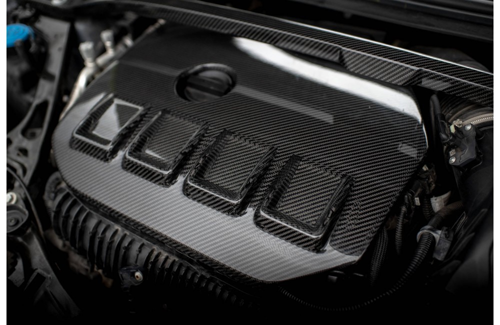 Carbon Fiber Engine Cover BMW 1 F40 M135i Carbon Fiber Engine Cover BMW 1 F40 M135i