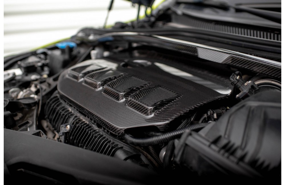 Carbon Fiber Engine Cover BMW 1 F40 M135i Carbon Fiber Engine Cover BMW 1 F40 M135i