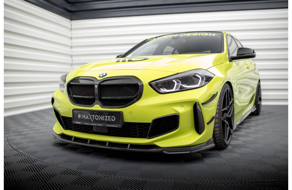 Carbon Fiber Front Splitter Prepreg BMW 1 M-Pack / M135i / 128ti F40 Carbon Fiber Front Splitter Prepreg BMW 1 M-Pack / M135i / 128ti F40
