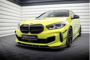 Carbon Fiber Front Splitter Prepreg BMW 1 M-Pack / M135i / 128ti F40 Carbon Fiber Front Splitter Prepreg BMW 1 M-Pack / M135i / 128ti F40