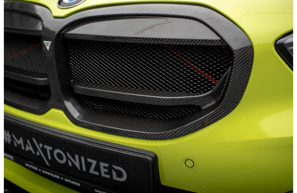 Prepreg Carbon Fiber Front Grill BMW 1 M-Pack/ M135i / 128ti F40 Prepreg Carbon Fiber Front Grill BMW 1 M-Pack/ M135i / 128ti F40