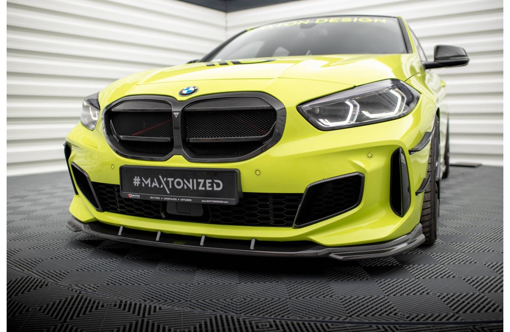 Prepreg Carbon Fiber Front Grill BMW 1 M-Pack/ M135i / 128ti F40 Prepreg Carbon Fiber Front Grill BMW 1 M-Pack/ M135i / 128ti F40