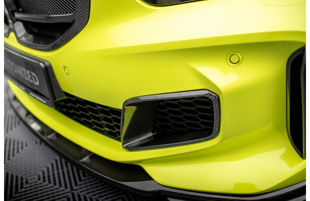 Prepreg Carbon Fiber Front Bumper Side Vents BMW 1 F40 M-Pack/ M135i Prepreg Carbon Fiber Front Bumper Side Vents BMW 1 F40 M-Pack/ M135i