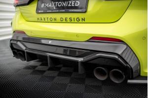 Carbon Fiber Rear Diffuser Prepreg V.1 + Milltek Sport Exhaust BMW 1 F40 M135i - Carbon Fiber Rear Diffuser Prepreg V.1 + Milltek Sport Exhaust BMW 1 F40 M135i -