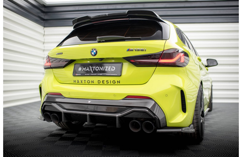 Carbon Fiber Rear Diffuser Prepreg V.1 + Milltek Sport Exhaust BMW 1 F40 M135i - Carbon Fiber Rear Diffuser Prepreg V.1 + Milltek Sport Exhaust BMW 1 F40 M135i -