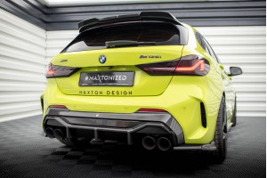 Carbon Fiber Rear Diffuser Prepreg V.1 + Milltek Sport Exhaust BMW 1 F40 M135i - Carbon Fiber Rear Diffuser Prepreg V.1 + Milltek Sport Exhaust BMW 1 F40 M135i -