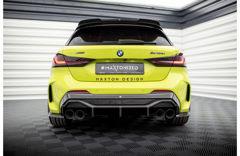 Carbon Fiber Rear Diffuser Prepreg V.1 + Milltek Sport Exhaust BMW 1 F40 M135i - Carbon Fiber Rear Diffuser Prepreg V.1 + Milltek Sport Exhaust BMW 1 F40 M135i -
