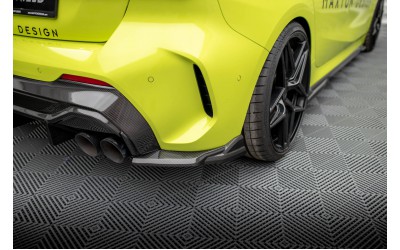 Prepreg Carbon Fiber Rear Side Splitters BMW 1 M-Pack /  M135i / 128ti F40