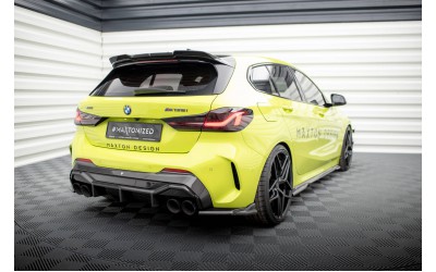 Prepreg Carbon Fiber Rear Side Splitters BMW 1 M-Pack /  M135i / 128ti F40