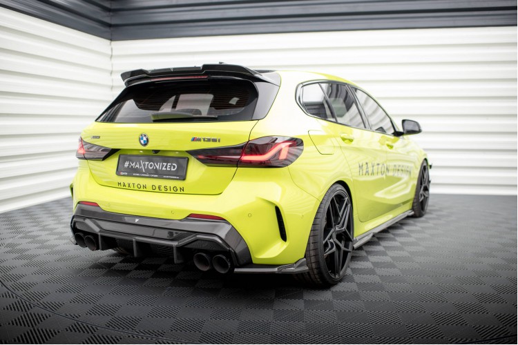 Prepreg Carbon Fiber Rear Side Splitters BMW 1 M-Pack /  M135i / 128ti F40