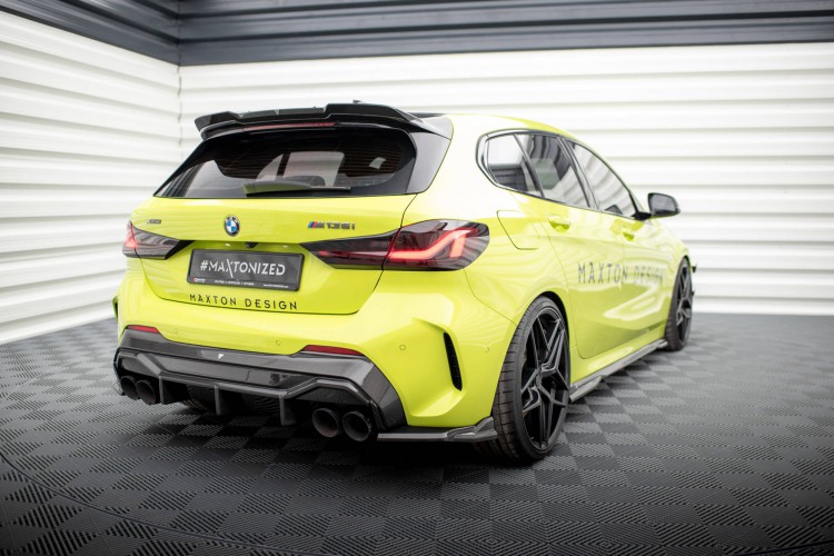 Prepreg Carbon Fiber Rear Side Splitters BMW 1 M-Pack /  M135i / 128ti F40