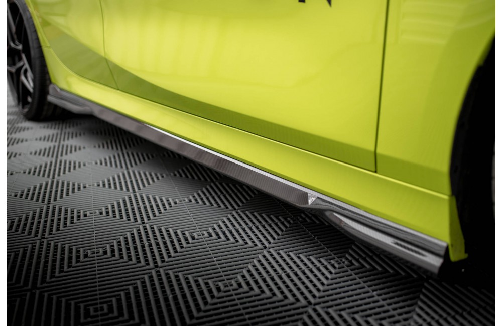 Prepreg Carbon Fiber Side Skirts BMW 1 M-Pack/ M135i / 128ti F40