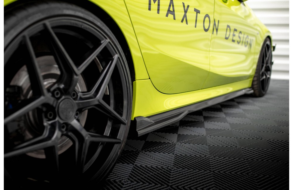 Prepreg Carbon Fiber Side Skirts BMW 1 M-Pack/ M135i / 128ti F40